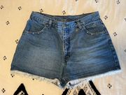 High-Waisted Jean Shorts