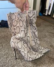 Snakeskin Boots NIB