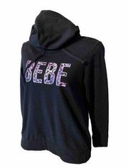 Bebe Sport Pullover Jacket Size Large Sweatshirt Hoodie