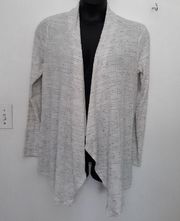 Apt 9 gray and white cardigan