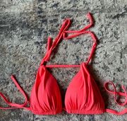 La Blanche Coral Triangle String Bikini Size 6