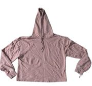 Avec Les Filles Womens Dusty Pink Boho Bohemian Hoodie Size Small Oversized