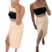 NWT L'AGENCE Pencil Midi Skirt Blush Pink Size 4