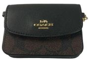 Coach  Signature Canvas Poppy Card Case