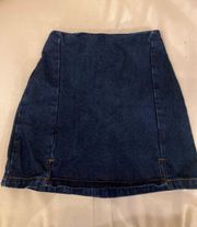 Blue Jean Skirt