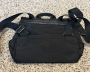 Botkier Black Mini Nylon Backpack Purse Lightweight