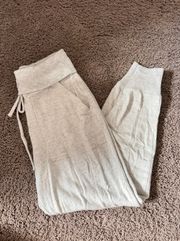 Soft Light Gray Joggers