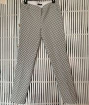 Gray & White Slacks