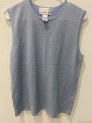 Blue Metalic Tank Size Medium