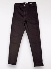 High Rise Skinny Stretch Black Jeans Size 8