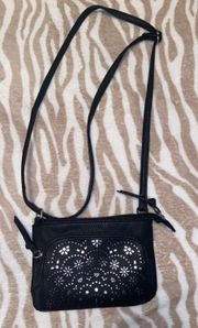 Black Leather Small Purse