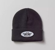 Logo Patch Beanie NWT - Charcoal