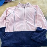 Savvy Sport  velour jackets size M