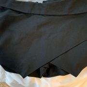 Black Envelope Skort