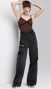 Wild Fable Super High Rise Wide Leg Jeans