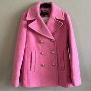 J. Crew Pink Stadium Cloth by Nello Gori Wool
Peacoat 4