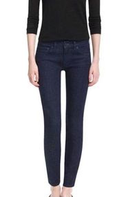 TORY BURCH Cropped Skinny Dark Wash Jean Pants Sz 29