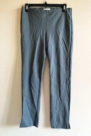 Vince Green Pull On Pants Ankle Womens Size‎ M Stretchy Crop Elastic Waist