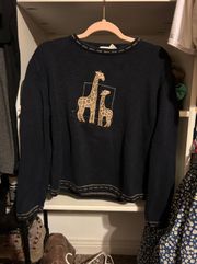 Christopher Banks Giraffe Sweater 