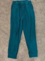 Zenana Dark Green Jogger Sweatpants