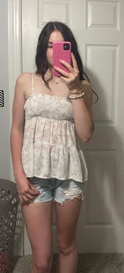 Ruffled Tank Top