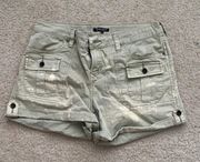 Vintage Cargo Mini Shorts