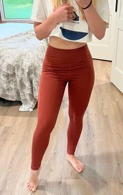 girlfriends collective orange leggings