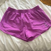 Reebok purple athletic shorts