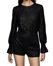 Igloo Sequin Lace Romper