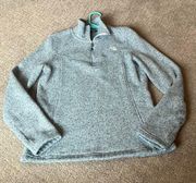 Light Blue Fleece Quarter Zip