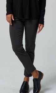 NWT Franne Golde All Seasons Slim Ankle Magic Pant Carbon Gray Size Small