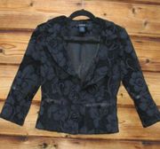 Vintage Arden B Brocade Fitted Jacket