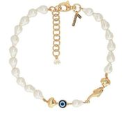 LELE SADOUGHI La Mer Pearl Collar Necklace in Gold New with Box Womens Jewlery