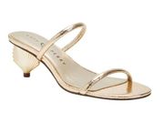 Katy Perry Gold Seashell Sandals(Size 9.5M)