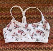 LORNA JANE AUSTRALIA DITZY FLORAL STRAPPY SPORTS BRA