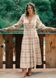 💕CHRISTY DAWN💕 The Noah Dress ~ Mabon Plaid Medium M NWT