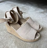 Altar’d State Platform Summer Heels With Wicker Detail