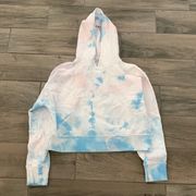 Frankie‘s bikinis tie-dye hooded sweatshirt