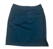 Duluth Trading Co womens size 14 1x black casual skirt gorp everyday pockets