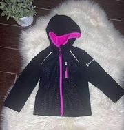 FreeCountry black/pink all weather jacket sz small (4)