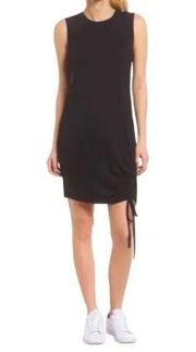 ZELLA Black Sleeveless Studio Slide Cinch Cover Up Dress Size XS