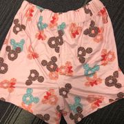 Disney Pink Donut Sprinkled shorts