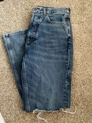 Button Up Denim Jeans