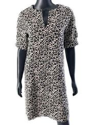 Karen Kane Cheetah Print Dress Size Small S Sheath Dress  Animal Print V Neck