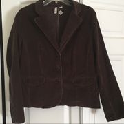 St. John’s Bay Large Corduroy Brown Blazer