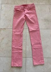 Lilly Pulitzer Like New Pink/Coral Worth Jeans 00