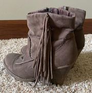 Fringe Booties