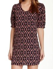 shift dress geometric design