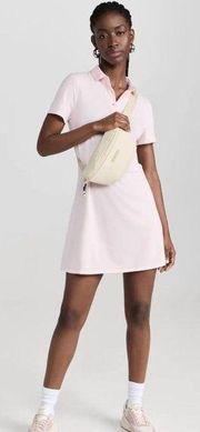 Outdoor Voices Bridie Polo Dress In Pinkfinch