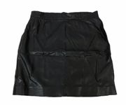 Vegan Leather Mini Skirt Nwt